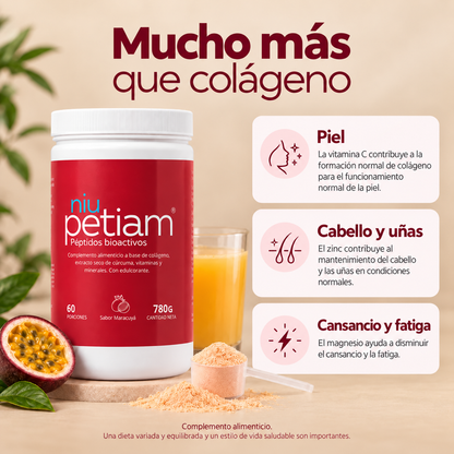 NiuPetiam® Sabor Maracuyá 780g.