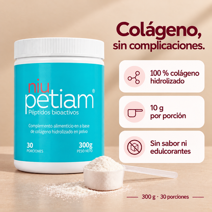 NiuPetiam® Sin Sabor 300g.