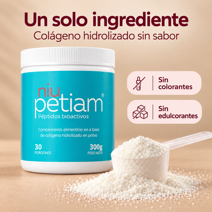 NiuPetiam® Sin Sabor 300g.