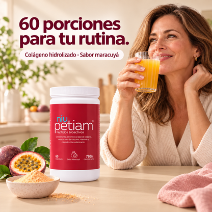 NiuPetiam® Sabor Maracuyá 780g.